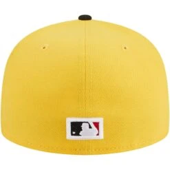 Men's Milwaukee Brewers New Era Yellow/Black Grilled 59FIFTY Fitted Hat -BigLeagueCaps Store black milwaukee brewers grilled 59fifty fitted hat ss5 p 200006674pv 4u mvb5i60gw3zc219fxmbtv 6tvtounka49sxdgh124n