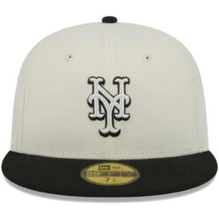 Men's New York Mets New Era Stone/Black Chrome 59FIFTY Fitted Hat -BigLeagueCaps Store black new york mets chrome 59fifty fitted hat ss5 p 200013219pv 2u 5csbi9tuxptyqs1g0r2nv avjotuuxhmblmlqoofvp