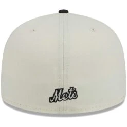 Men's New York Mets New Era Stone/Black Chrome 59FIFTY Fitted Hat -BigLeagueCaps Store black new york mets chrome 59fifty fitted hat ss5 p 200013219pv 4u 5csbi9tuxptyqs1g0r2nv bavrpdlkcnj4wkkujb0u