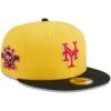 Men's New York Mets New Era Yellow/Black Grilled 59FIFTY Fitted Hat -BigLeagueCaps Store black new york mets grilled 59fifty fitted hat ss5 p 200006676pv 1u ox7slmcl8agyjgt5m905v 1njqefbtqbjtvm4ejenu