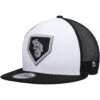 Men's Oakland Athletics New Era White/Black 2022 Clubhouse Trucker 9FIFTY Snapback Hat -BigLeagueCaps Store black oakland athletics 2022 clubhouse trucker 9fifty snapback hat ss5 p 4444257pv 1u uk4agtl8g0vseanedeyjv guuoikq8aab1clqnetzm