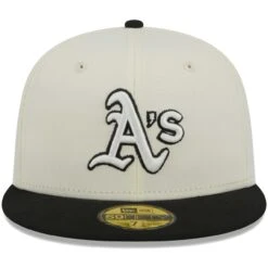 Men's Oakland Athletics New Era Stone/Black Chrome 59FIFTY Fitted Hat -BigLeagueCaps Store black oakland athletics chrome 59fifty fitted hat ss5 p 200013221pv 2u bacjyu2cnzbdieydj9riv di4ib9q8x48ijmobxypu