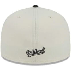 Men's Oakland Athletics New Era Stone/Black Chrome 59FIFTY Fitted Hat -BigLeagueCaps Store black oakland athletics chrome 59fifty fitted hat ss5 p 200013221pv 4u bacjyu2cnzbdieydj9riv nqjbbxkhcmx9egwbfbzp