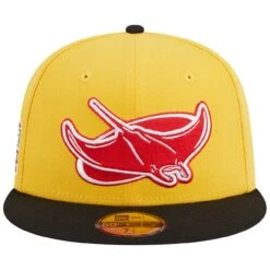 Men's Tampa Bay Rays New Era Yellow/Black Grilled 59FIFTY Fitted Hat 7 Men's Tampa Bay Rays New Era Yellow/Black Grilled 59FIFTY Fitted Hat -BigLeagueCaps Store black tampa bay rays grilled 59fifty fitted hat ss5 p 200006685pv 2u cf5j6wbao4ifcorhsvpdv owmecryfbviyzhnfpnbp