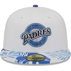 Men's San Diego Padres New Era White/Blue Flamingo 59FIFTY Fitted Hat -BigLeagueCaps Store blue san diego padres flamingo 59fifty fitted hat ss5 p 200016151pv 2u xn1lzbqvycuseu0ampjwv hxfmc4muws7gg6lfzly4