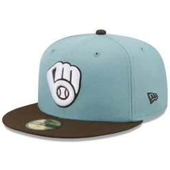 Men's Milwaukee Brewers New Era Light Blue/Brown 1982 World Series Beach Kiss 59FIFTY Fitted Hat -BigLeagueCaps Store brown milwaukee brewers 1982 world series beach kiss 59fifty fitted hat ss5 p 4997291pv 3u ttdcagz1l5m1495uvzxnv yogjr0trvv7wavtot3rv