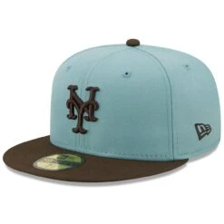 Men's New York Mets New Era Light Blue/Brown 1986 World Series Beach Kiss 59FIFTY Fitted Hat -BigLeagueCaps Store brown new york mets 1986 world series beach kiss 59fifty fitted hat ss5 p 4997289pv 3u 6l4qzxkuujq8qxpuddkhv 9dxhgc5ud8pdplacamhy