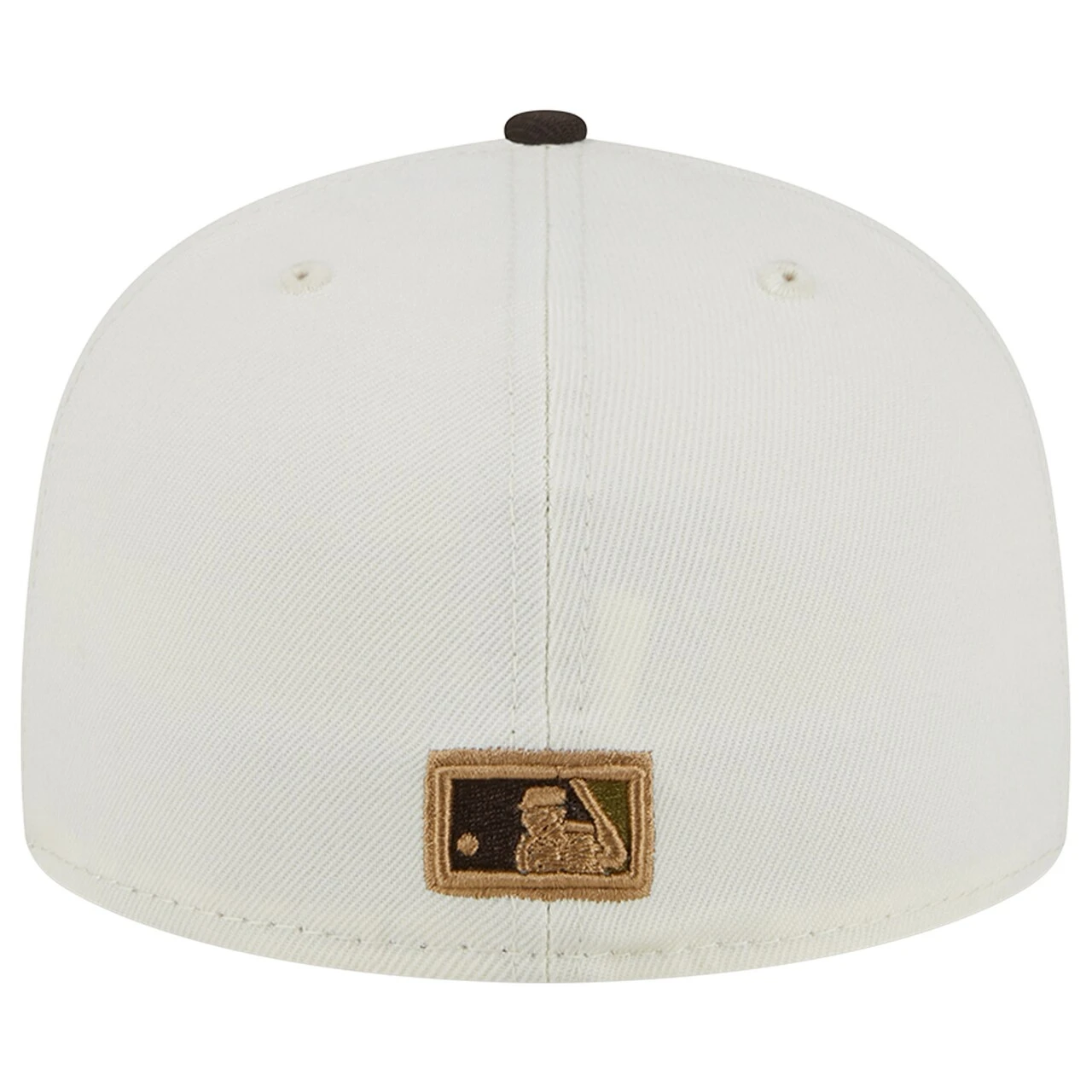 Men's Oakland Athletics New Era White/Brown 1973 World Series 59FIFTY Fitted Hat 5 Men's Oakland Athletics New Era White/Brown 1973 World Series 59FIFTY Fitted Hat - Image 4