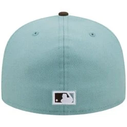 Men's Oakland Athletics New Era Light Blue/Brown 1973 World Series Beach Kiss 59FIFTY Fitted Hat -BigLeagueCaps Store brown oakland athletics 1973 world series beach kiss 59fifty fitted hat ss5 p 4997302pv 4u aib4ygzgbnnnunzmbeocv cwz1xovwfqwc4jctoizp