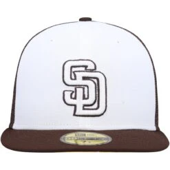 Men's San Diego Padres New Era White/Brown 2023 On-Field Batting Practice 59FIFTY Fitted Hat -BigLeagueCaps Store brown san diego padres 2023 on field batting practice 59fifty fitted hat ss5 p 4992565pv 2u q7i1sd8efv17pofo8w2yv wzc58x0hghhdsbn4hjre