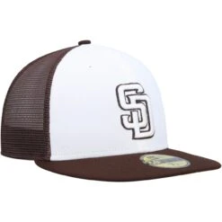 Men's San Diego Padres New Era White/Brown 2023 On-Field Batting Practice 59FIFTY Fitted Hat -BigLeagueCaps Store brown san diego padres 2023 on field batting practice 59fifty fitted hat ss5 p 4992565pv 3u q7i1sd8efv17pofo8w2yv dbklqrpg97iyqgfoposl