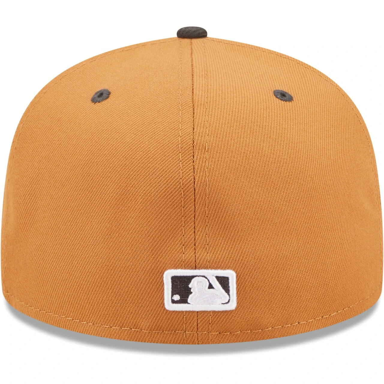 Men's Milwaukee Brewers New Era Brown/Charcoal Two-Tone Color Pack 59FIFTY Fitted Hat - Image 4