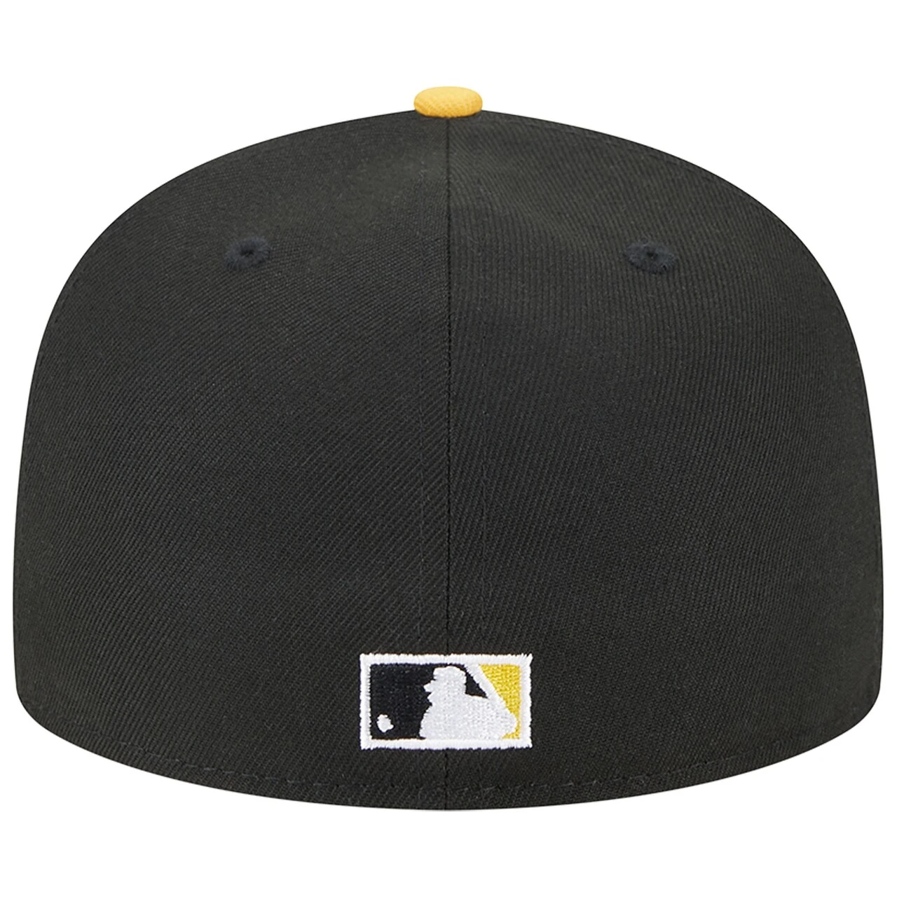 Men's Milwaukee Brewers New Era Black/Gold 59FIFTY Fitted Hat 6 Men's Milwaukee Brewers New Era Black/Gold 59FIFTY Fitted Hat - Image 4