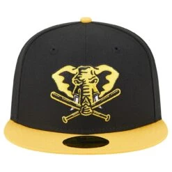 Men's Oakland Athletics New Era Black/Gold 59FIFTY Fitted Hat -BigLeagueCaps Store gold oakland athletics 59fifty fitted hat ss5 p 200015983pv 2u fwow8my8nywqzfxlbngfv xff7gmhgwbm9lod9ymh5