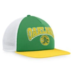 Men's Oakland Athletics Fanatics Branded Kelly Green/Gold Heritage Foam Front Trucker Snapback Hat -BigLeagueCaps Store gold oakland athletics heritage foam front trucker snapback hat ss5 p 4906744pv 3u zzmvkkmy9y6lmi1cioyuv ynzee6situouhy0xsdul