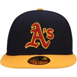 Men's Oakland Athletics New Era Navy/Gold Primary Logo 59FIFTY Fitted Hat 7 Men's Oakland Athletics New Era Navy/Gold Primary Logo 59FIFTY Fitted Hat -BigLeagueCaps Store gold oakland athletics primary logo 59fifty fitted hat ss5 p 4937486pv 2u ydvs1iztdxuhsmyhpkelv 1hlsqqsx8gshrkofpj50