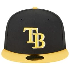 Men's Tampa Bay Rays New Era Black/Gold 59FIFTY Fitted Hat -BigLeagueCaps Store gold tampa bay rays 59fifty fitted hat ss5 p 200015990pv 2u nyt2k0u3jzrfmgiadqchv shb27oflmxi3sufqtavd