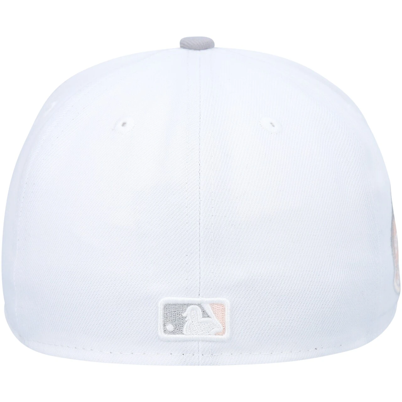 Men's Oakland Athletics New Era White/Gray 1972 World Series Side Patch Undervisor 59FIFTY Fitted Hat 6 Men's Oakland Athletics New Era White/Gray 1972 World Series Side Patch Undervisor 59FIFTY Fitted Hat - Image 4