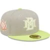 Men's Milwaukee Brewers New Era Gray/Green 25th Anniversary Cyber 59FIFTY Fitted Hat -BigLeagueCaps Store green milwaukee brewers 25th anniversary cyber 59fifty fitted hat pi4691000 altimages ff 4691834 a14f942f1e53211a7c1dalt1 full