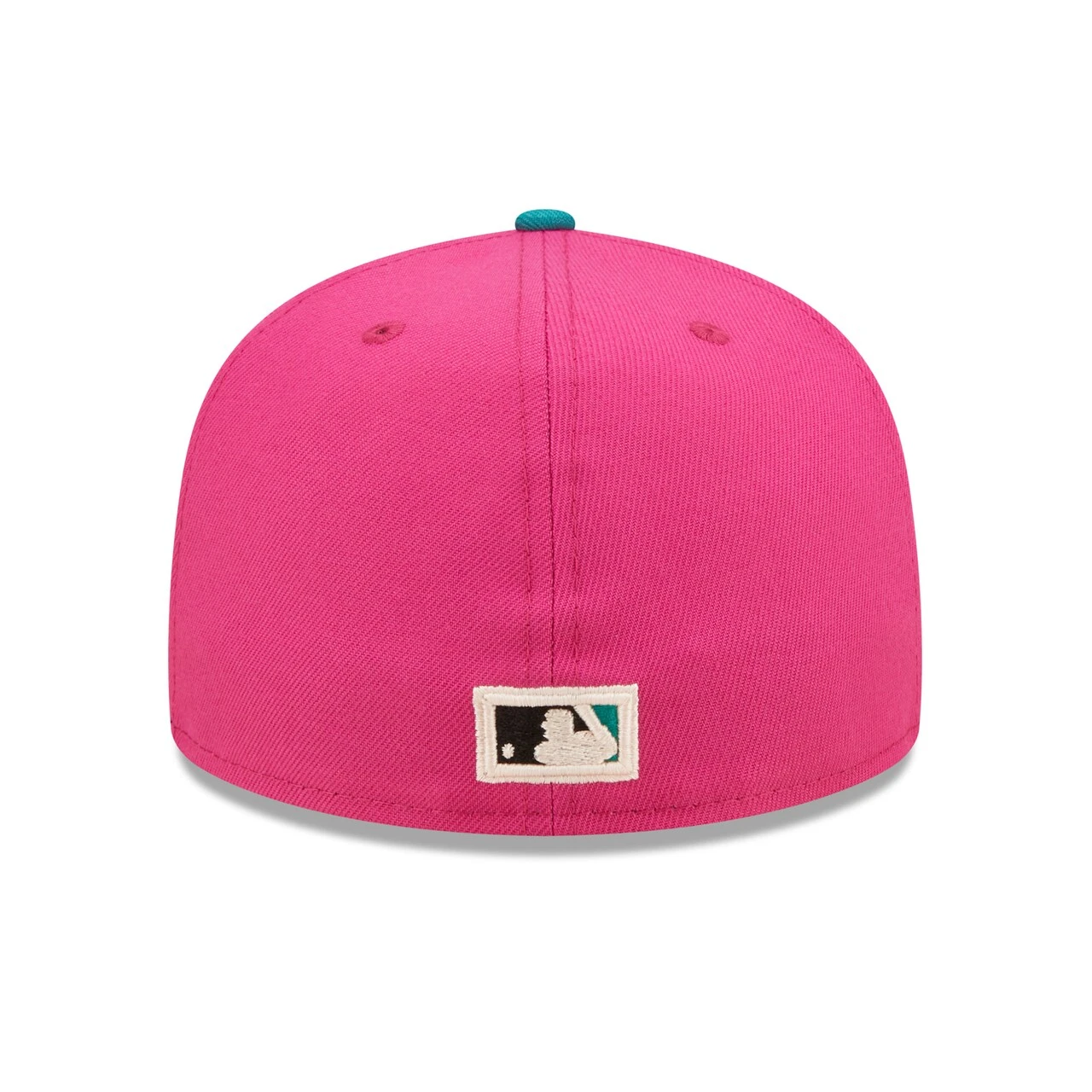 Men's Milwaukee Brewers New Era Pink/Green Cooperstown Collection 1982 World Series Passion Forest 59FIFTY Fitted Hat 6 Men's Milwaukee Brewers New Era Pink/Green Cooperstown Collection 1982 World Series Passion Forest 59FIFTY Fitted Hat - Image 4