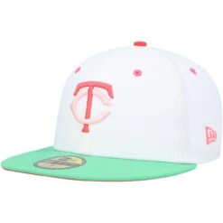 Men's Minnesota Twins New Era White/Green Final Season At HHH Metrodome Watermelon Lolli 59FIFTY Fitted Hat -BigLeagueCaps Store green minnesota twins final season at hhh metrodome watermelon lolli 59fifty fitted hat ss5 p 4784158pv 3u bbem55p3rtdlgzwr8rvnv spuhsihlszpdu9ft1ecw