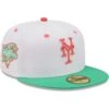 Men's New York Mets New Era White/Green 2000 World Series Watermelon Lolli 59FIFTY Fitted Hat -BigLeagueCaps Store green new york mets 2000 world series watermelon lolli 59fifty fitted hat ss5 p 4784159pv 1u cn9bhfbvt7ktngmyho0wv wsmaprftojdudokp1t4n