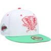 Men's Oakland Athletics New Era White/Green Alternate Logo Watermelon Lolli 59FIFTY Fitted Hat -BigLeagueCaps Store green oakland athletics alternate logo watermelon lolli 59fifty fitted hat ss5 p 4784173pv 1u vebsrbhqrxe2bgfynle8v ttyntftklj5yf0iwerev