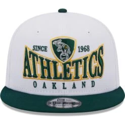 Men's Oakland Athletics New Era White/Green Crest 9FIFTY Snapback Hat -BigLeagueCaps Store green oakland athletics crest 9fifty snapback hat ss5 p 5001331pv 2u lbwegx6a6nquo1w35sb8v duozemlqo417bpygkefz