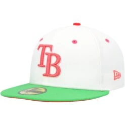 Men's Tampa Bay Rays New Era White/Green 20th Anniversary Watermelon Lolli 59FIFTY Fitted Hat 8 Men's Tampa Bay Rays New Era White/Green 20th Anniversary Watermelon Lolli 59FIFTY Fitted Hat -BigLeagueCaps Store green tampa bay rays 20th anniversary watermelon lolli 59fifty fitted hat ss5 p 4784168pv 3u lwvgxvlawssv9bdjf637v 02aygi9cpmh58kugxnti