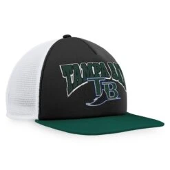 Men's Tampa Bay Rays Fanatics Branded Black/Green Heritage Foam Front Trucker Snapback Hat -BigLeagueCaps Store green tampa bay rays heritage foam front trucker snapback hat ss5 p 4906725pv 3u gykdoax9mmqecshjwpvyv npqd2hrptplmgxcqkp6u