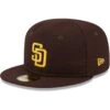 Infant San Diego Padres New Era Brown My First 59FIFTY Fitted Hat -BigLeagueCaps Store infant new era brown san diego padres my first 59fifty fitted hat ss5 p 4418031pv 1u 8utwx7cdavpmjnk90w6jv txljrp8lbokxg5r8ifvg