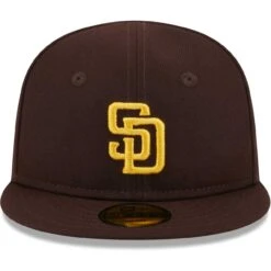 Infant San Diego Padres New Era Brown My First 59FIFTY Fitted Hat -BigLeagueCaps Store infant new era brown san diego padres my first 59fifty fitted hat ss5 p 4418031pv 2u 8utwx7cdavpmjnk90w6jv 2ixbt1xme4igaerqhqcd