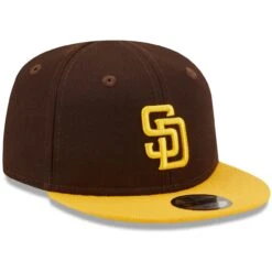 Infant San Diego Padres New Era Brown My First 9FIFTY Hat -BigLeagueCaps Store infant new era brown san diego padres my first 9fifty hat pi4074000 altimages ff 4074941 a2fa1b0ad4d8c42b9d3aalt3 full
