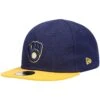 Infant Milwaukee Brewers New Era Navy My First 9FIFTY Hat -BigLeagueCaps Store infant new era navy milwaukee brewers my first 9fifty hat pi4074000 altimages ff 4074963 d9cf22156420ed69e6c9alt1 full