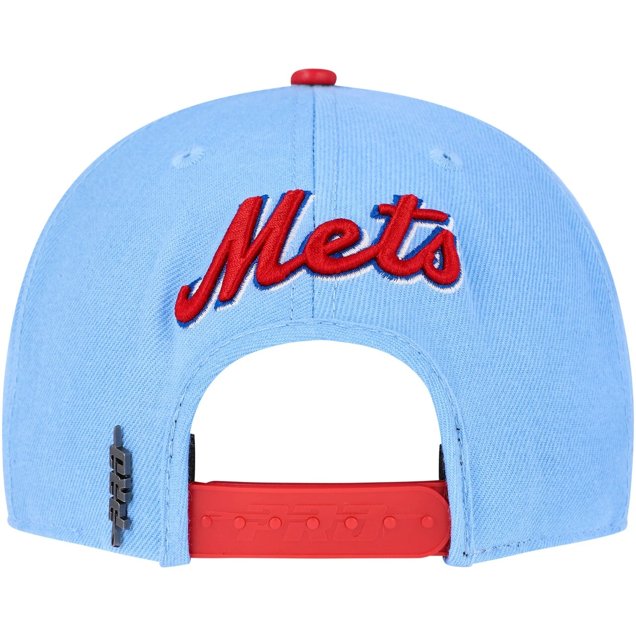 Men's New York Mets Pro Standard White/Light Blue Blue Raspberry Ice Cream Drip Snapback Hat 6 Men's New York Mets Pro Standard White/Light Blue Blue Raspberry Ice Cream Drip Snapback Hat - Image 4