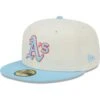 Men's Oakland Athletics New Era Cream/Light Blue Spring Color Two-Tone 59FIFTY Fitted Hat -BigLeagueCaps Store light blue oakland athletics spring color two tone 59fifty fitted hat ss5 p 5000250pv 1u 5upwl8rffsyvdq5t4zdav 97brj1qxhxpqs1jitvzl