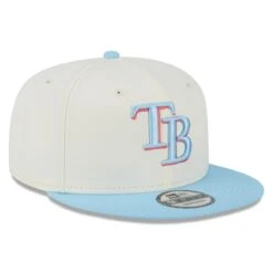 Men's Tampa Bay Rays New Era White/Light Blue Spring Basic Two-Tone 9FIFTY Snapback Hat -BigLeagueCaps Store light blue tampa bay rays spring basic two tone 9fifty snapback hat ss5 p 5000826pv 3u ejr43fxtg167uldbzudev l4r3sqqjvtbo7prijlbd