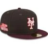 Men's New York Mets New Era Brown/Maroon Chocolate Strawberry 59FIFTY Fitted Hat -BigLeagueCaps Store maroon new york mets chocolate strawberry 59fifty fitted hat ss5 p 200000301pv 1u 9p6bqdzsia9u13pw8ob3v ockms4ubhqjwgfyyvmqh