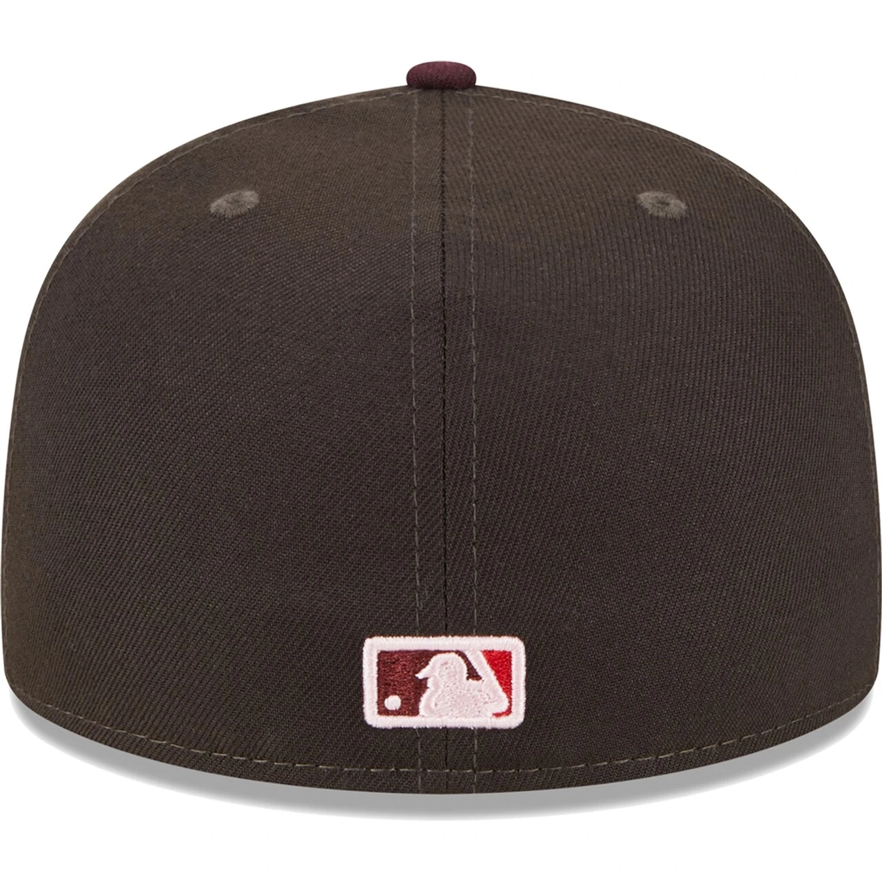 Men's New York Mets New Era Brown/Maroon Chocolate Strawberry 59FIFTY Fitted Hat 6 Men's New York Mets New Era Brown/Maroon Chocolate Strawberry 59FIFTY Fitted Hat - Image 4