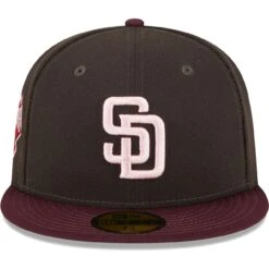 Men's San Diego Padres New Era Brown/Maroon Chocolate Strawberry 59FIFTY Fitted Hat -BigLeagueCaps Store maroon san diego padres chocolate strawberry 59fifty fitted hat ss5 p 200000328pv 2u dknwhvl0nhzwkqvnrzwqv 98u28tbti4mikylekzxc