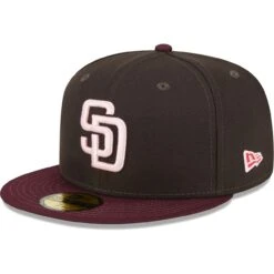 Men's San Diego Padres New Era Brown/Maroon Chocolate Strawberry 59FIFTY Fitted Hat -BigLeagueCaps Store maroon san diego padres chocolate strawberry 59fifty fitted hat ss5 p 200000328pv 3u dknwhvl0nhzwkqvnrzwqv 0vz0voneg7qoln6evf5v