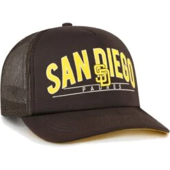 Men's San Diego Padres '47 Brown Backhaul Foam Trucker Snapback Hat -BigLeagueCaps Store mens 47 brown san diego padres backhaul foam trucker snapback hat ss5 p 5015152pv 3u lkzmx9qpnjn3idbs8pzhv hoivisapupbglkjgumch