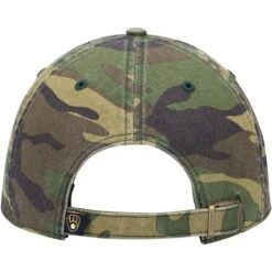 Men's Milwaukee Brewers '47 Camo Team Clean Up Adjustable Hat -BigLeagueCaps Store mens 47 camo milwaukee brewers team clean up adjustable hat pi4113000 altimages ff 4113827 504cb5e72442251c8a93alt4 full