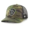 Men's Milwaukee Brewers '47 Camo Trucker Snapback Hat -BigLeagueCaps Store mens 47 camo milwaukee brewers trucker snapback hat ss5 p 200021194pv 1u sxhxczunkj0i2zx2l4dtv t7zlfe7b2ja09xerp6mm
