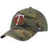 Men's Minnesota Twins '47 Camo Clean Up Adjustable Hat 2 Men's Minnesota Twins '47 Camo Clean Up Adjustable Hat -BigLeagueCaps Store mens 47 camo minnesota twins clean up adjustable hat pi4652000 altimages ff 4652534 0ad6c94a3031e92d13c4alt1 full