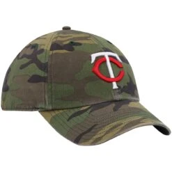 Men's Minnesota Twins '47 Camo Clean Up Adjustable Hat 7 Men's Minnesota Twins '47 Camo Clean Up Adjustable Hat -BigLeagueCaps Store mens 47 camo minnesota twins clean up adjustable hat pi4652000 altimages ff 4652534 0ad6c94a3031e92d13c4alt3 full