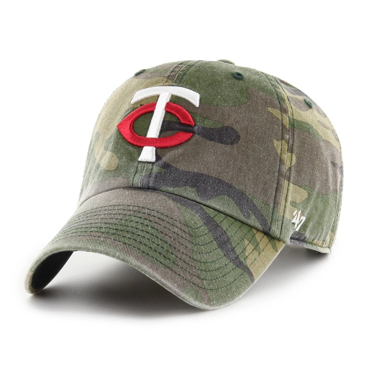 Men's Minnesota Twins '47 Camo Team Clean Up Adjustable Hat 3 Men's Minnesota Twins '47 Camo Team Clean Up Adjustable Hat