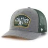 Men's Oakland Athletics '47 Charcoal Slate Trucker Snapback Hat -BigLeagueCaps Store mens 47 charcoal oakland athletics slate trucker snapback hat ss5 p 200021496pv 1u htcpaciwgo3zkuqtxd0hv ngg7umtqmvg1pgztvjqu