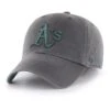 Men's Oakland Athletics '47 Graphite Franchise Fitted Hat -BigLeagueCaps Store mens 47 graphite oakland athletics franchise fitted hat pi3853000 altimages ff 3853434 992e1c7b3dc02ec6fdfbalt1 full