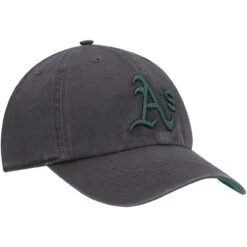 Men's Oakland Athletics '47 Graphite Franchise Fitted Hat -BigLeagueCaps Store mens 47 graphite oakland athletics franchise fitted hat pi3853000 altimages ff 3853434 992e1c7b3dc02ec6fdfbalt3 full